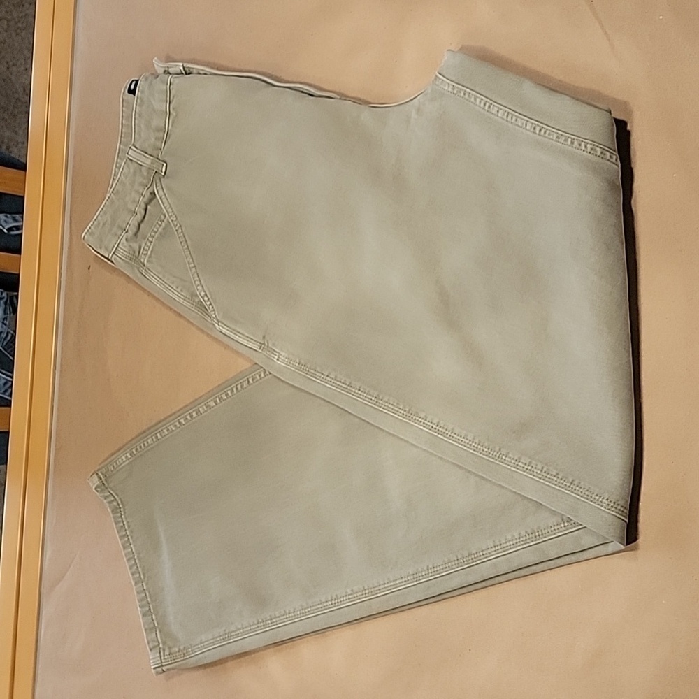Asos Size 10 Tall Khaki Green Pants.  Gently Used Condition